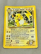 Pokemon Card Lt. Surge's