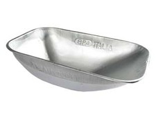 VASCA IN METALLO ZINCATA PER CARRIOLA  lt.75 spessore 8/10 (per cod.373609)  ...