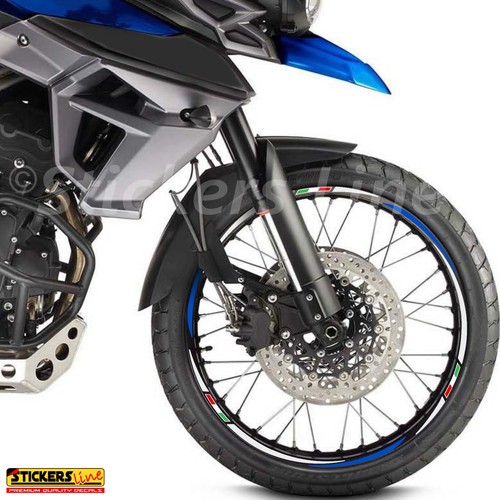 Adesivi ruote moto strisce