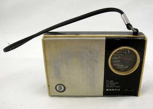 Vintage radio portatile - radio, a