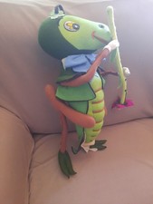 Pupazzo In Panno LENCI GRILLO SUONATORE  Dysney 