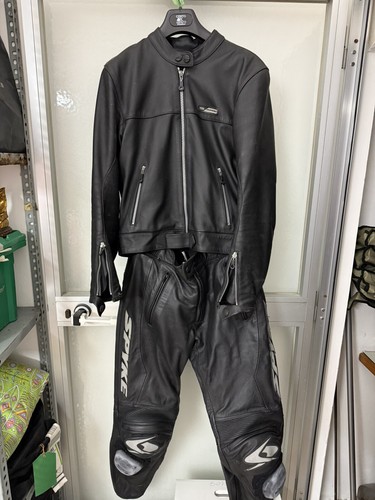Tuta moto pelle divisibile - pelle,