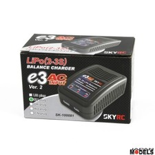 Lipo Balance Charger E3 AC INPUT VER.2 Caricabatterie LIPO 2S 3S Sky Rc EU Plug