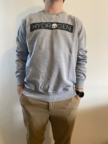 Felpa hydrogen grigia - felpa,