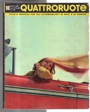 QUATTRORUOTE - N 82, OTTOBRE - 1962