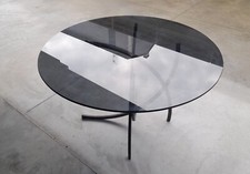 tavolo cristallo usato