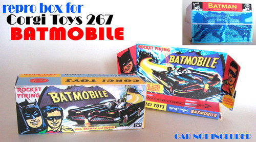 Corgi toys 267 batmobile - toys,