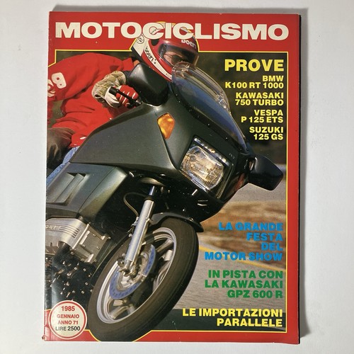 Rivista motociclismo gennaio - rivista,