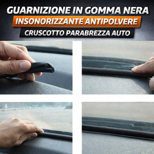 Guarnizione in gomma nera