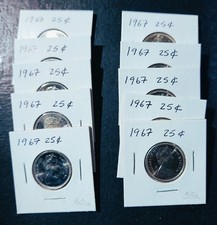 1967 Canada quarto di dollaro