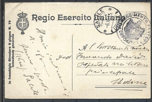 1915 ww1 franchigia miitare - ww1,