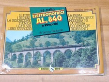 Libro Ferrovia Elettromotrici ALe 840 e rimorchi Sergio Pautasso Edizioni Elledi