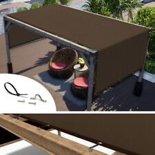 ColourTree Pergola Copertura Parasole Ricambio Universale Tettoia,Marrone