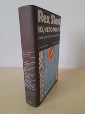 REX STOUT - IO NERO WOLFE - OMNIBUS GIALLI MONDADORI 1983 1°ED