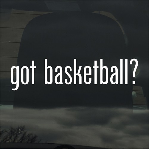 Hai pallacanestro adesivo - hai, la