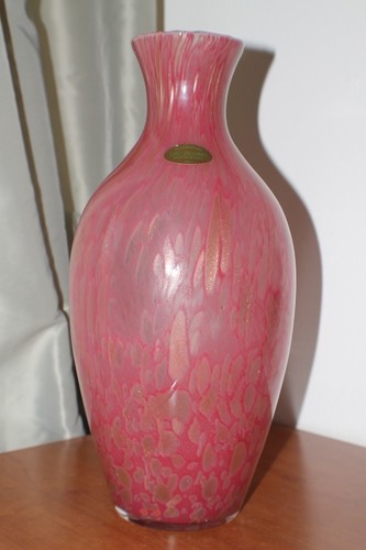 Vaso vetro murano oro - vetro, murano,