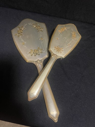 Set vanità tonalità oro - oro, e