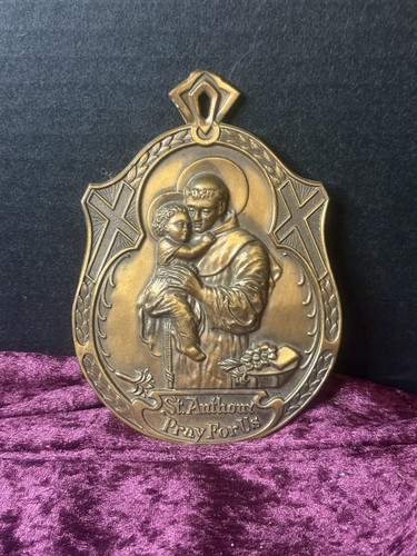 Antica medaglia religiosa