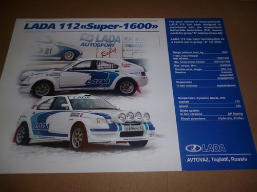 Lada 112 super 1600 - super, 1