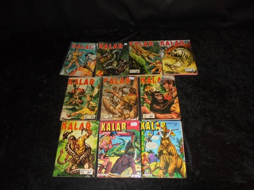 Lot kalar numéros editions - 10,