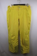 Pantaloni da sci MOUNTAIN FORCE gialli arrampicata campeggio escursionismo taglia 54/XL
