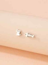 Orecchini Donna spina di pesce