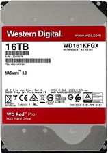 Western Digital Red Pro 16TB Hard Disk NAS 3.5" HDD Interno SATA CMR WD161KFGX