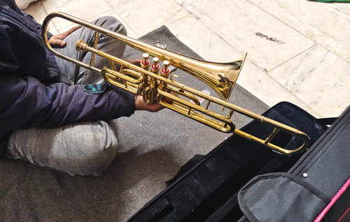 Trombone valvole metallo - trombone,