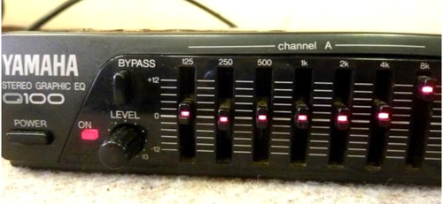 Yamaha q100 stereo graphic - yamaha,