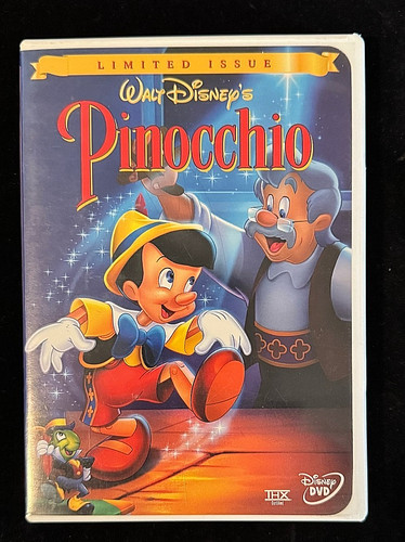 Walt disney pinocchio dvd - disney's, (dvd