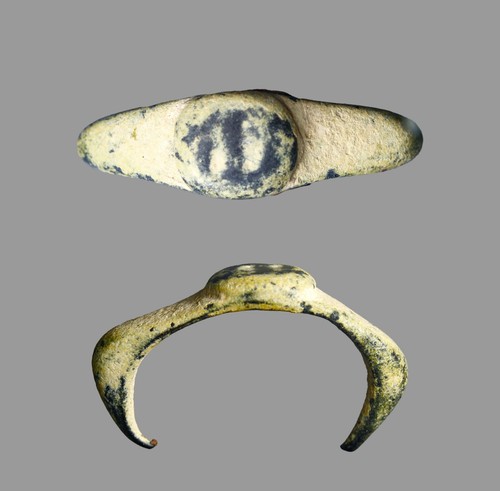 Anello antico greco con