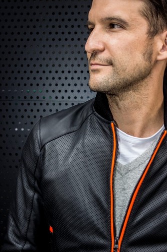 Tech giacca bomber pelle - bomber,