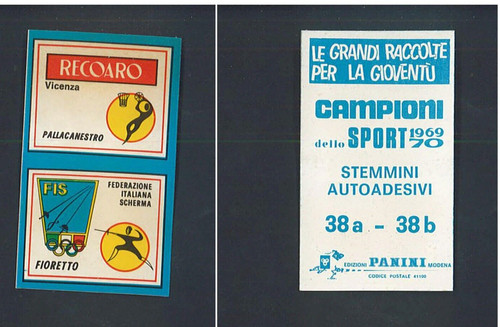 Campioni sport 1969 - campioni, n.38