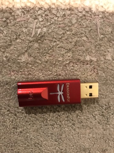 Audioquest dragonfly rosso usb - rosso,