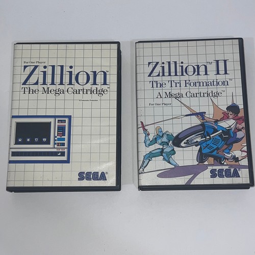 Zillion per sega master - 1, e
