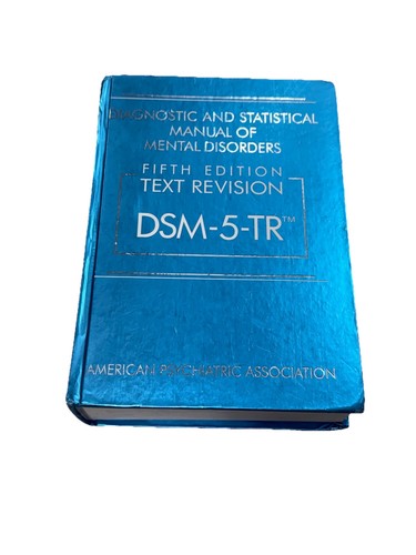 Dsm manuale diagnostico - dsm-5-tr,