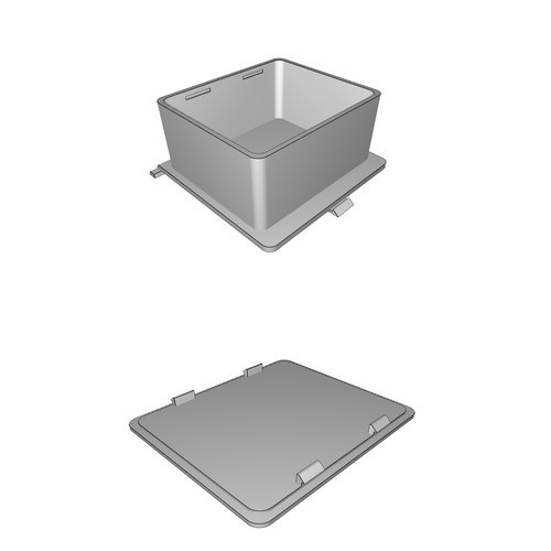 Supporto batteria lipo - lipo, per