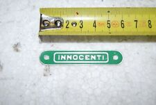 targhetta sella lambretta D/LD