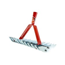 RASTRELLO AERATORE DOPPIO 21+11 DENTI DOPPIO PER GIARDINO PRATO INGLESE