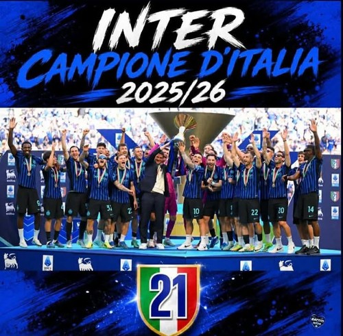 Inter campione italia - inter,