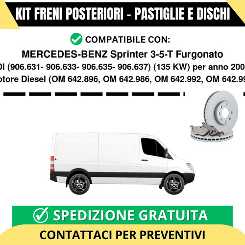 Kit freni posteriori - freni,