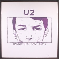 U2: daughters and sons: demos 1978-1979 ARKAIN FILLEUX 12" LP 33 RPM Euro