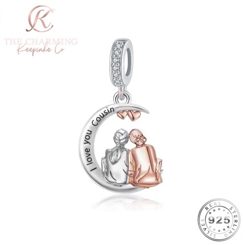 Ciondolo cugino argento oro - cugino, e