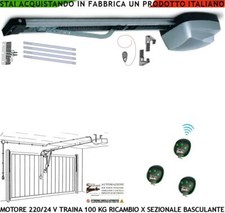 BASCULANTE SEZIONALE MOTORE