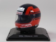 Spark Casco Helmet Gilles Villeneuve F1 Ferrari 1978 1/5 SPARKED138