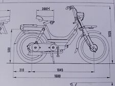 PIAGGIO SI 50 ET VALE Scheda Omologazione 1981 FMI ASI CLUB DIAGRAM 