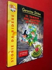 Geronimo STILTON - IL TEMPIO DEL RUBINO FUOCO Piemme Storie da ridere/30 Libro