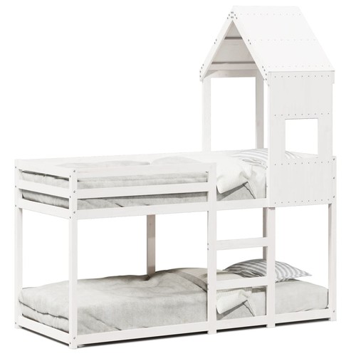 Vidaxl letto castello con - letto, a