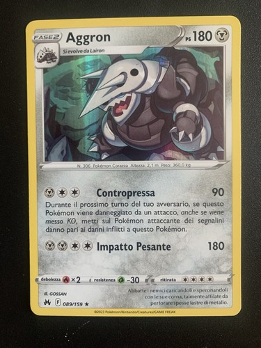 Carta pokemon 089 159 - carta,