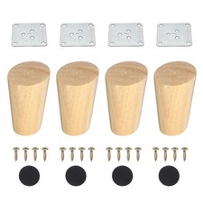 Gambe per Mobili in Legno, 4Pz